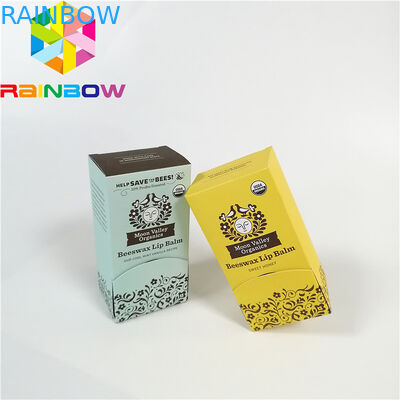 Aangepaste de huidzorg die van de oogroom de kosmetische vakje emulsie verpakken die van de Witboek plantaardige olie vouwbaar vertoningsvakje verpakken