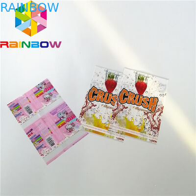 De douanedruk krimpt Plastic PET/PVC Materiële Glanzende de Lamineringsoppervlakte van Kokeretiketten