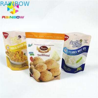 Aangepaste Plastic Tribune op Zak, Hittebestendig de Zakembleem van de Aluminiumfolie