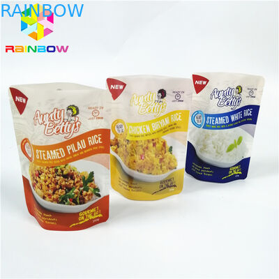 Aangepaste Plastic Tribune op Zak, Hittebestendig de Zakembleem van de Aluminiumfolie