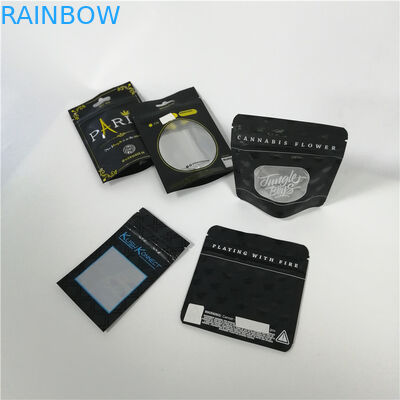 Resealable Plastic Kleverige Zakkensuikergoed draagt Verpakkende Cbd-Onkruidhennep 7g 28g