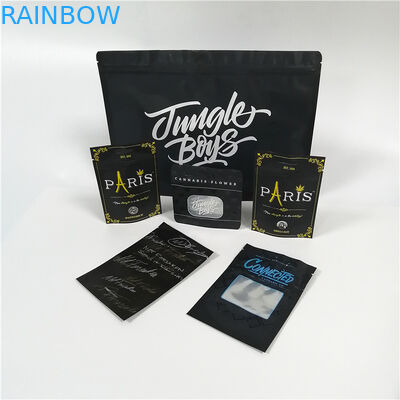 Resealable Plastic Kleverige Zakkensuikergoed draagt Verpakkende Cbd-Onkruidhennep 7g 28g