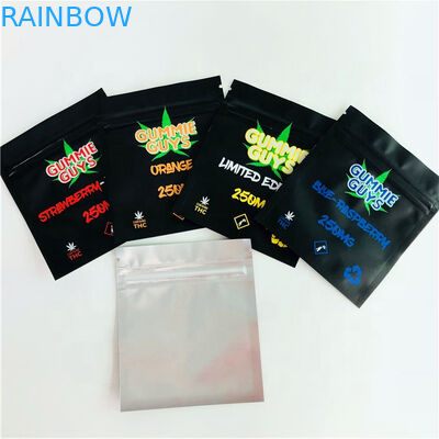 De Kruidenwierook die van het geurbewijs Mylar-Foliezakken 1/4oz 1/2oz 1oz verpakken