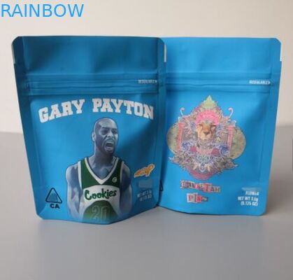 Van de de Wierook Verpakkende Geur van 3,5 Gramkoekjes Kruiden het Bewijstribune op de Zakken van het Ritssluitingsonkruid