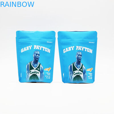 Staat de Kruiden de Wierook van de douanezak Verpakking, Mylar-Koekjes Ritssluitingszak op