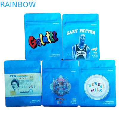 Plastic Tribune Veilig voor kinderen op Zak de Biologisch afbreekbare Bloem Grootte van Verpakkingszakken 3.5g