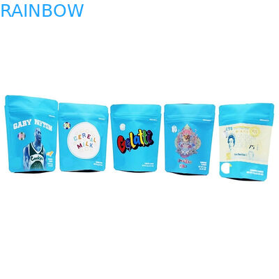 De Koekjes Resealable Ritssluiting die van CBD Runtz Mylar-het Materiaal van de Zakzak MOPP/VMPET/PE verpakt