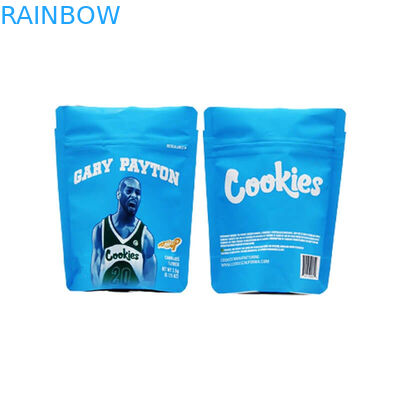 De Koekjes Resealable Ritssluiting die van CBD Runtz Mylar-het Materiaal van de Zakzak MOPP/VMPET/PE verpakt