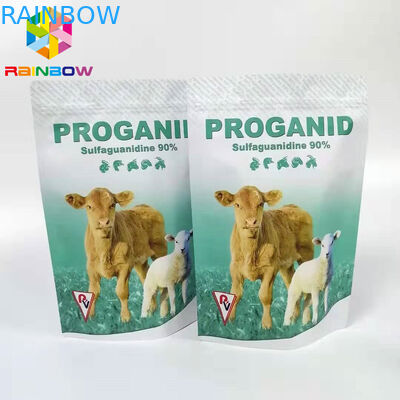 Oxytetracycline van de de Ritssluitingszak 20% van 50g 100g Oplosbare Poeder Dierlijke Drug Verpakking