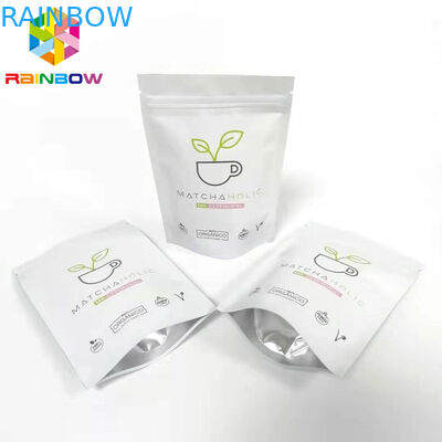 Glanzende de Druk Plastic Ritssluiting van aluminiumfolie Resealable Verpakkende Zakken