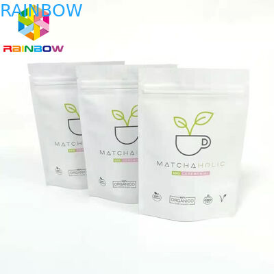 Glanzende de Druk Plastic Ritssluiting van aluminiumfolie Resealable Verpakkende Zakken