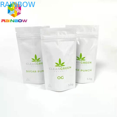 Glanzende de Druk Plastic Ritssluiting van aluminiumfolie Resealable Verpakkende Zakken