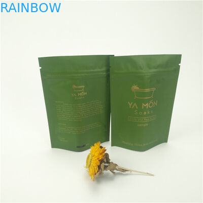 Van de Hoekplaatzakken van de aluminiumfoliebodem van het het Lekbewijs de Ritssluiting van de het Embleemdruk Verpakking