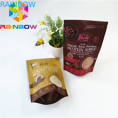 De digitale Druktribune op Folie Verpakkende Zakken lamineert Materieel Aangepast Embleem