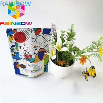 De Aluminiumfoliezak die van het geurbewijs de Plastic Ritssluiting van Mylar voor Koffie verpakken