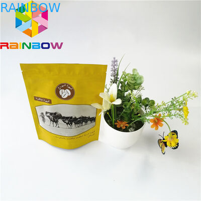 De Aluminiumfoliezak die van het geurbewijs de Plastic Ritssluiting van Mylar voor Koffie verpakken