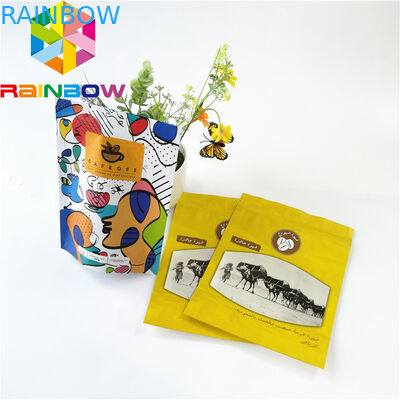 De Aluminiumfoliezak die van het geurbewijs de Plastic Ritssluiting van Mylar voor Koffie verpakken