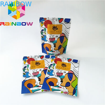 Tribune op Ritssluitings Plastic Zakken die, de Opnieuw te gebruiken Zak van de Aluminiumfoliekoffie verpakken