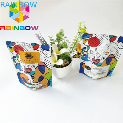 Tribune op Ritssluitings Plastic Zakken die, de Opnieuw te gebruiken Zak van de Aluminiumfoliekoffie verpakken