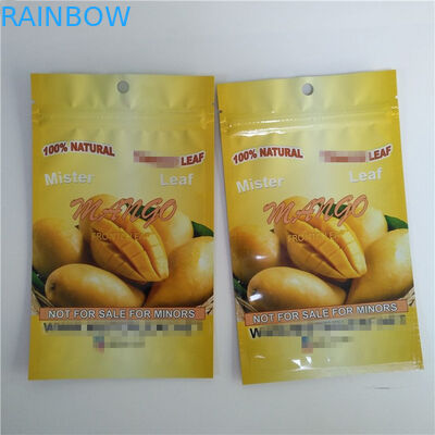 Resealable Verpakkende Zakken van het geurbewijs, Hitte - het verzegelde Pakket van Theezakjes Vettige Granola