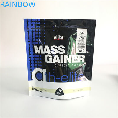 200g de Tribune van de aluminiumritssluiting op Zakken die de Druk van de Douanegravure voor Proteïne inpakken