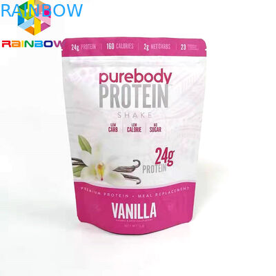 De lage Digitale Gedrukte Tribune van Moq op de Ambachtvoedsel van de Zakritssluiting Zak Gemaakte Verpakking Drawstring