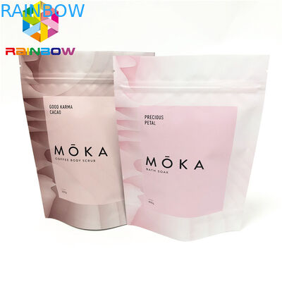 De lage Digitale Gedrukte Tribune van Moq op de Ambachtvoedsel van de Zakritssluiting Zak Gemaakte Verpakking Drawstring