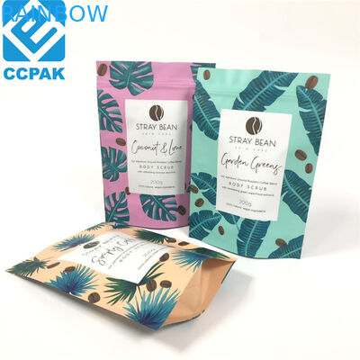 Het Document van de de Zak beëindigen de Verpakkende Koffie van de aluminiumfoliesnack Matte Zakken Oppervlakte voor Thee