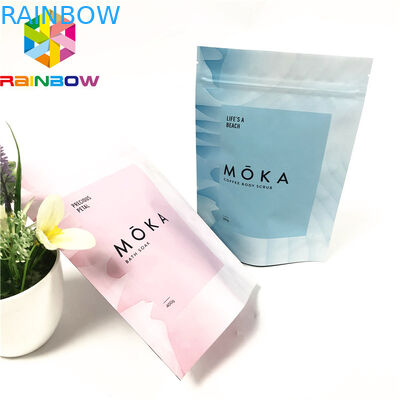 Mat beëindig Cbd-Bad Zoute Plastic Zakken die Aluminiumfolie Resealable voor Voedsel verpakken