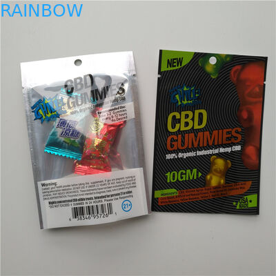 Gravnre die Kruidenwierook drukken die Seksueel de Pillensachet van CBD Gummies Baggies voor Kruidenbloem verpakken