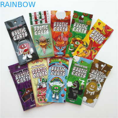 Van de Aluminiumfolie Verpakkend Zakken van de Vapepatroon van de de Karzak Exotisch de Douaneembleem