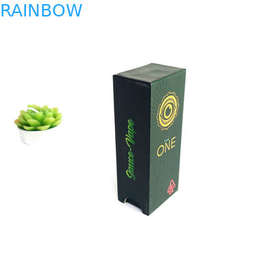 Canna - Olie die CBD-Oliedocument Vakje, Kosmetische Verpakkingsvakje 4c Compensatiedruk verpakken