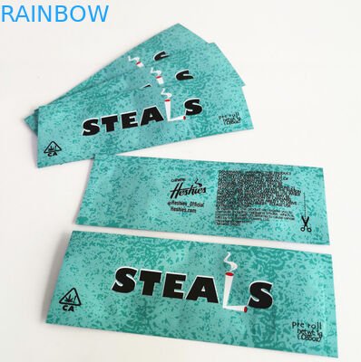 Drie Zijverbindings Plastic Zakken die Ritssluitings Hoogste Zak voor CBD-Onkruidcannabis verpakken