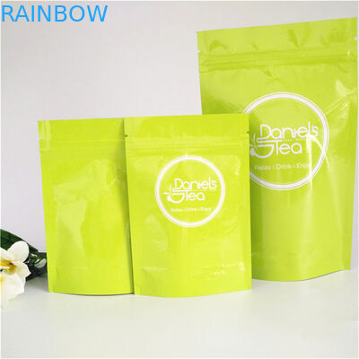 Matte Oppervlakte Plastic Zakken die, de Verpakkende Aangepaste Zak van de Aluminiumfoliethee verpakken