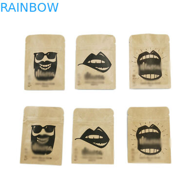 Voedsel Verpakkingstribune op Ritssluiting van de Ritssluitings de Zak Gerecycleerde Plastic Zak voor Noten