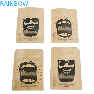 Voedsel Verpakkingstribune op Ritssluiting van de Ritssluitings de Zak Gerecycleerde Plastic Zak voor Noten