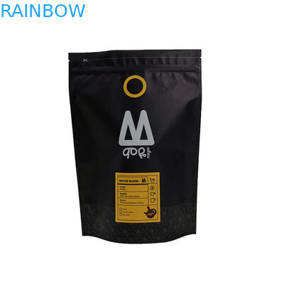 Zwarte Tribune op Thee PE van de Verpakkingszak MOPP VMPET Koffiek Zak Aangepaste Grootte