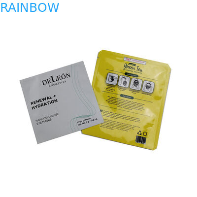 Mat/Glanzende beëindigen de aluminiumfolie Resealable Verpakkende Zakken Verpakking van het het Gezichtsmasker van Mylar de Kosmetische