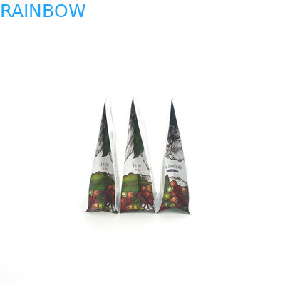 De dubbele van de de Bodemhoekplaat van Ritssluitingsmylar van de Zakkenbiodegradeble Plastic Verpakking met Klep