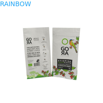 Biologisch afbreekbare Plastic van de de Verpakkingszak E van het Ritssluitingsvoedsel de Koffie van de de Ritssluitings Vlakke Bodem Verpakking