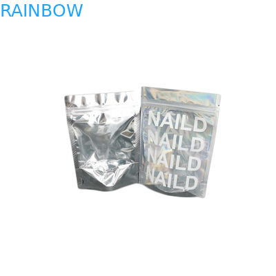 De plastic Holografische Kosmetische Verpakkende Zak Mylar van de Foliezak schittert/Nagellakverpakking