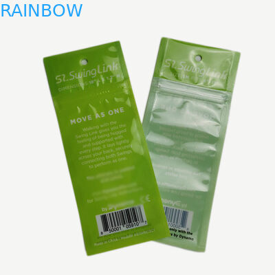 Partij drie verzegelde van de de Zaknatuurlijke voeding van Tansparent de Voor Aangepaste Bovenkant van de de Omslagritssluiting