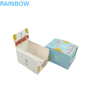 Rekupereerbaar Document Vakje die het Kleurrijke Aangepaste Embleem van het Drukvoedsel Opslag verpakken