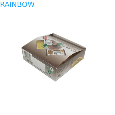 Het Karton Tegenvakje Golfdocument van het energiesuikergoed Materieel Douaneembleem