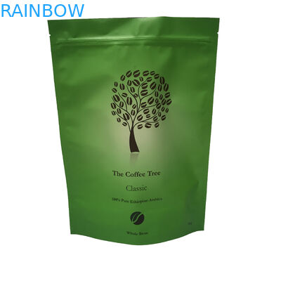 De Zak van de aluminiumfoliefolie van de Koffiemylar van Doypack van de Verpakkingsritssluiting de Zakken Matte Oppervlakte