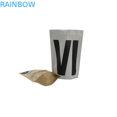 Tribune van de de Zak de Verpakkende Aluminiumfolie van de ritssluitingsfolie op Koffiezak met het Ontgassen van Klep