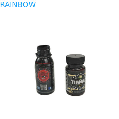 De glanzende Laminering krimpt Huisdier van Kokeretiketten/Plastic het niet Giftige de Flessenkop van Pvc