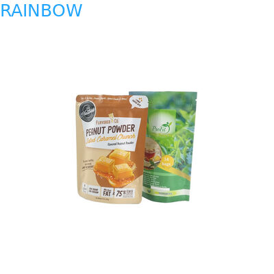 De duurzame van de de Zakkenaluminiumfolie Gelamineerde Pinda van Ritssluitingsmylar Verpakking van het het Supplementpoeder