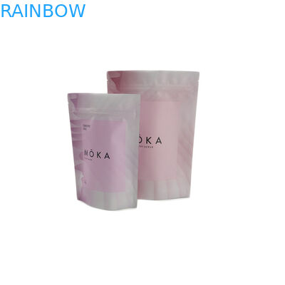 Het Voedsel van de koffiethee de Zakken van de Verpakkingsaluminiumfolie staan de Drukritssluiting op van de Zakdouane