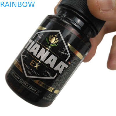 De Drank van de waterfles krimpt Gedrukte de Douane Plastic Volledige Kleur van het Kokeretiket